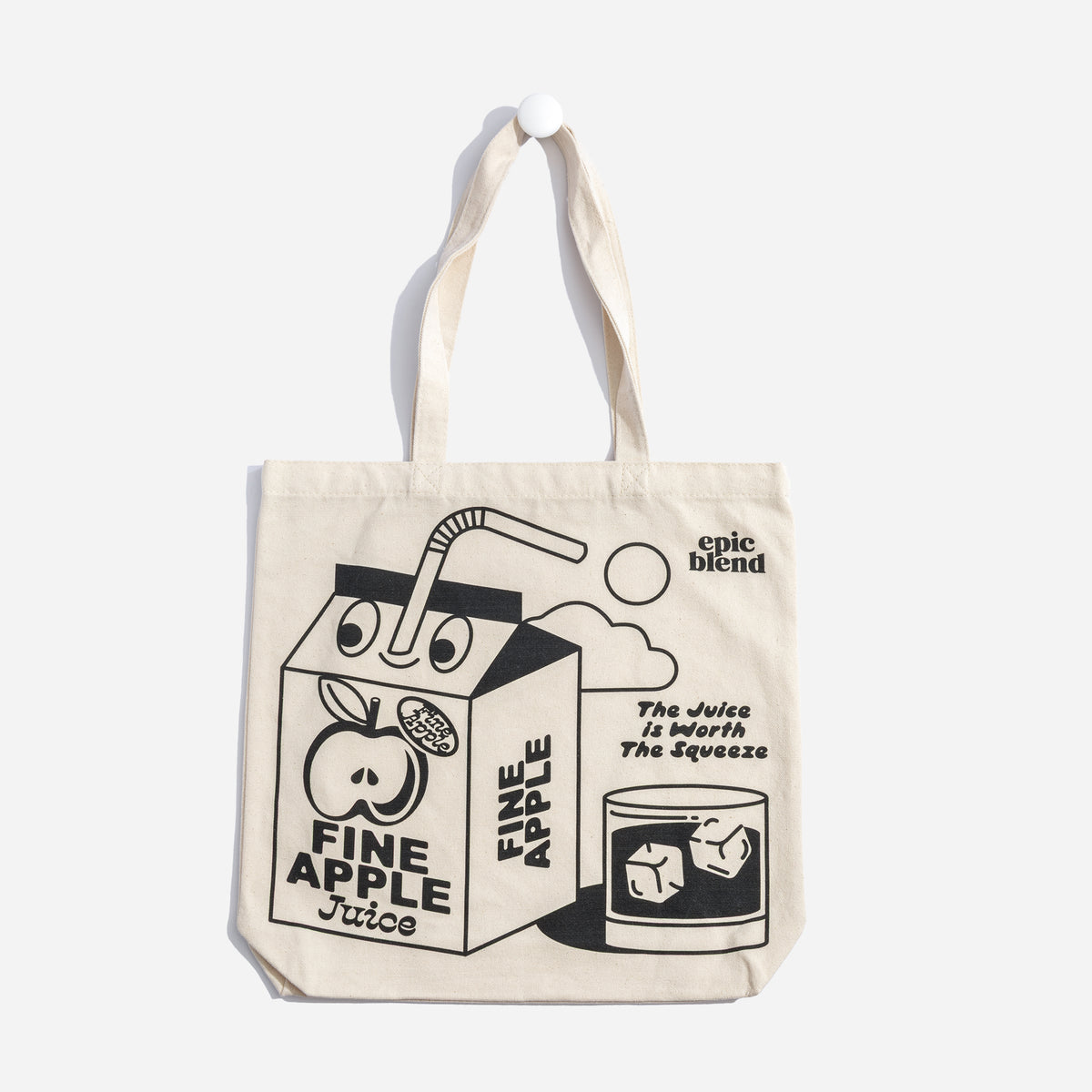 Fine Apple Tote Bag