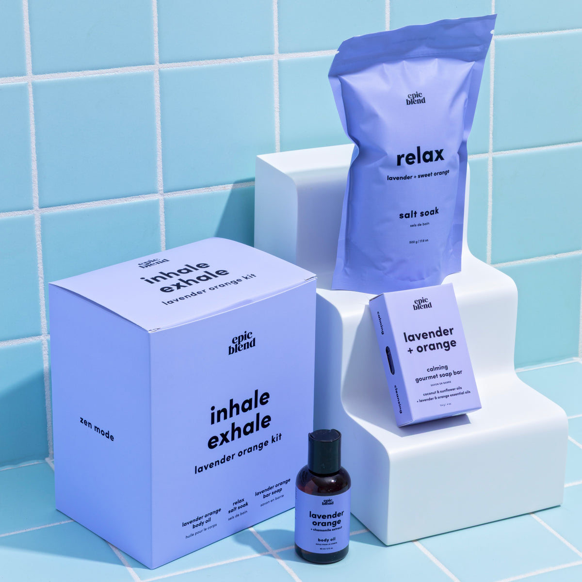 Inhale Exhale - Lavender Orange Kit