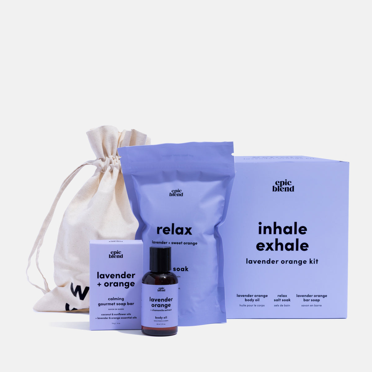 Inhale Exhale - Lavender Orange Kit