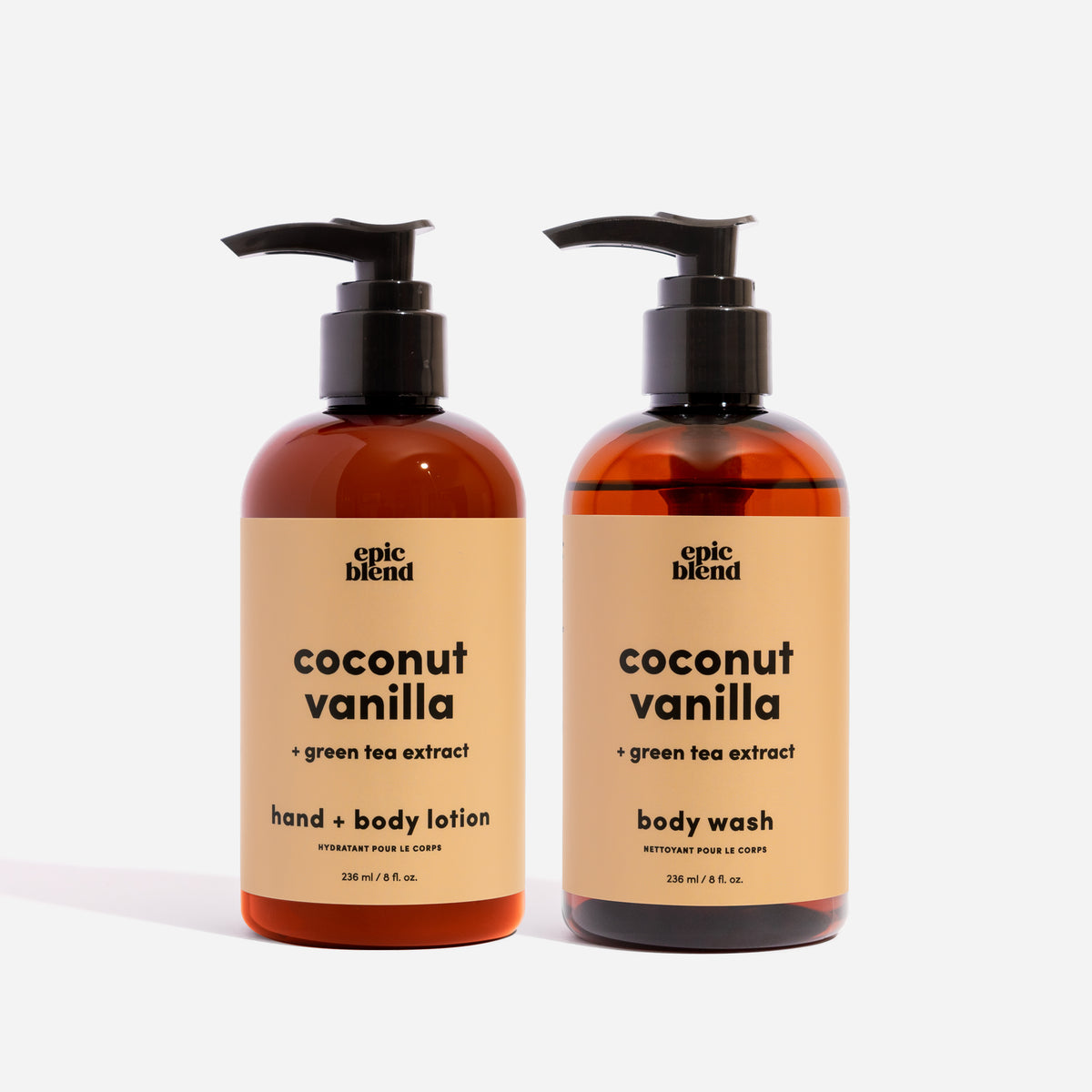 Coconut Vanilla Body Wash + Body Lotion Bundle