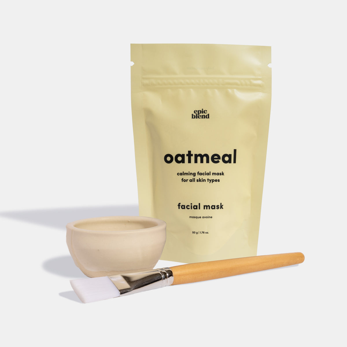 Oatmeal Facial Mask Kit